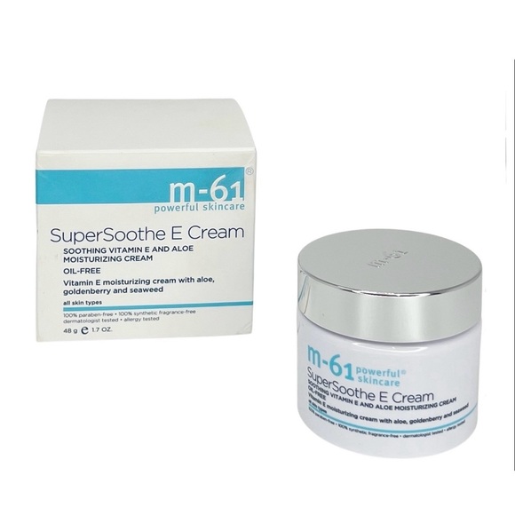 M-61 SuperSoothe E Cream Oil-Free Moisturizer with Aloe 1.7 oz. New in Box NWT - Picture 1 of 5
